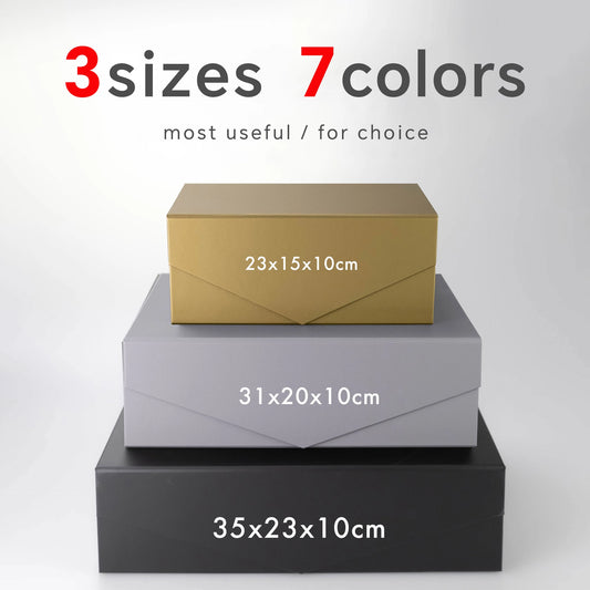 Spot Wholesale | Colorful Folding Gift Box, Flip Gift Box, Ready-Made Package Paper Box