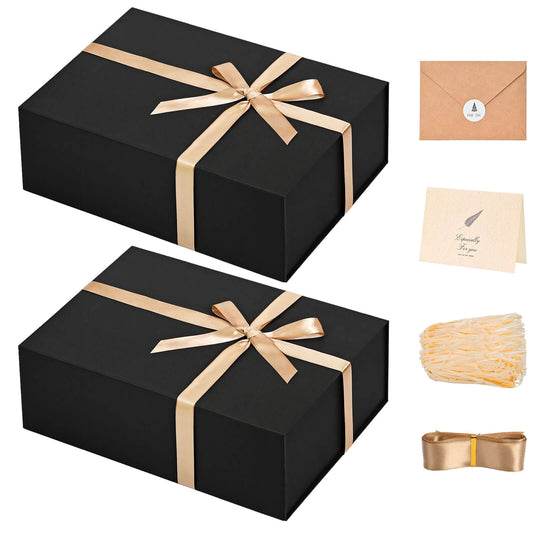 LIFELUM Black Gift Box 8in