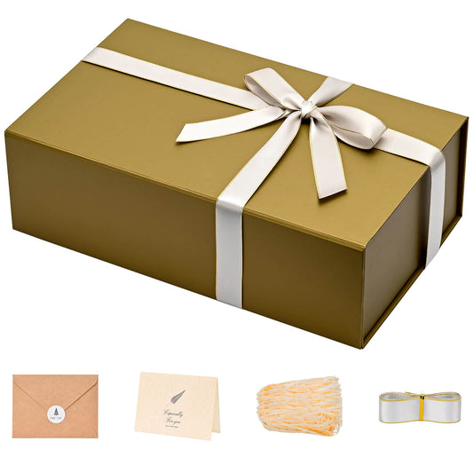 LIFELUM Cyan Gold Gift Box 13.8in