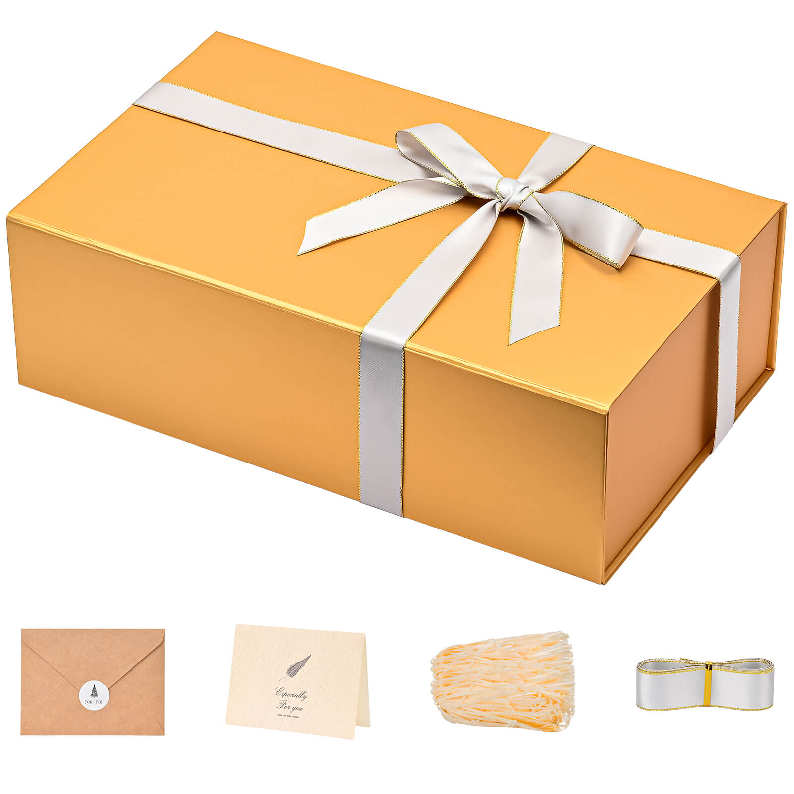 LIFELUM Gold Gift Box 13.8in