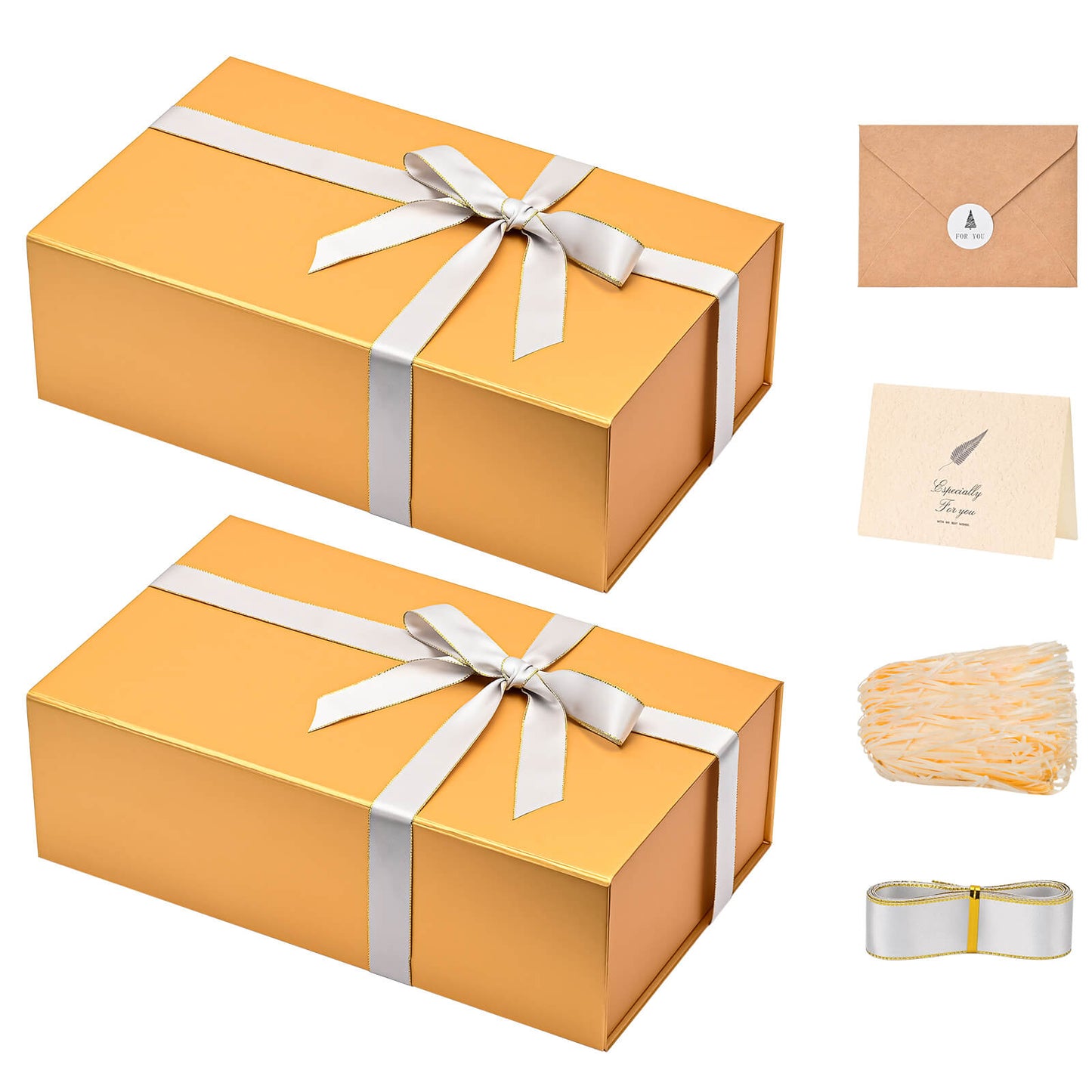 LIFELUM Gold Gift Box 13.8in