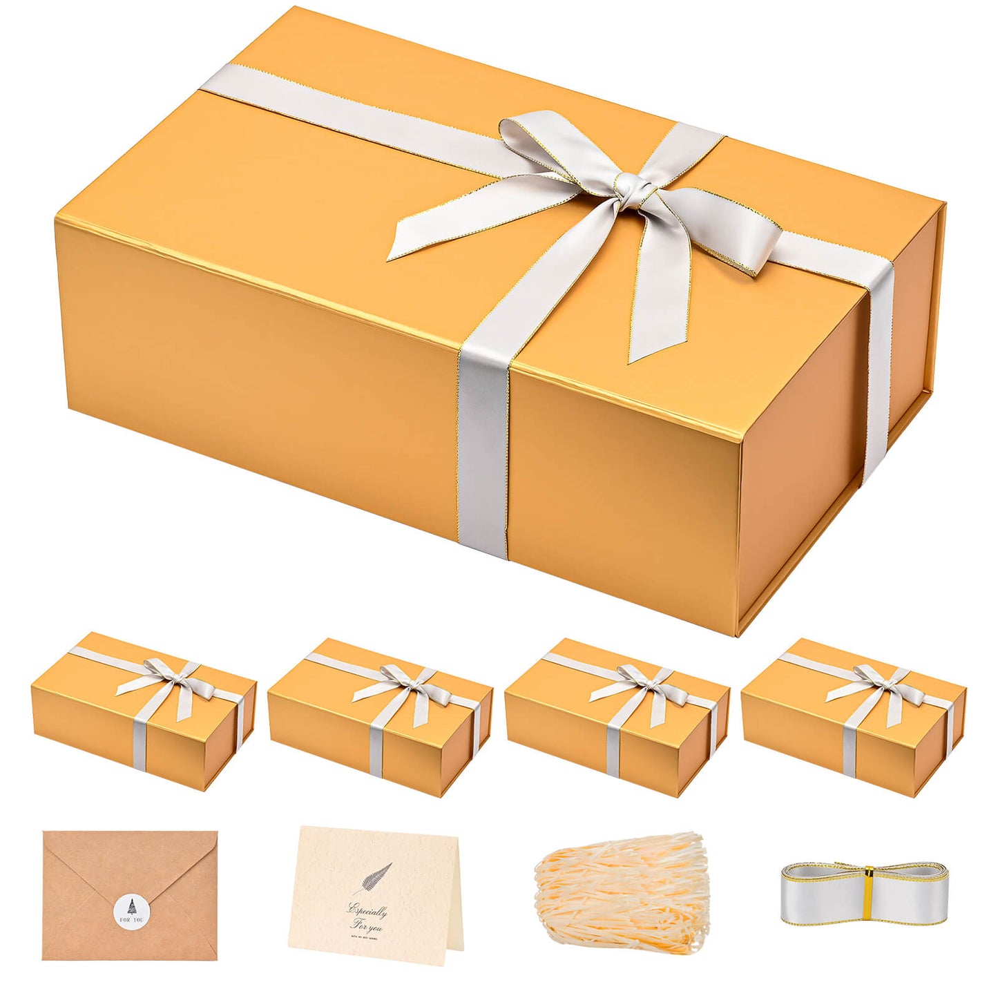 LIFELUM Gold Gift Box 13.8in