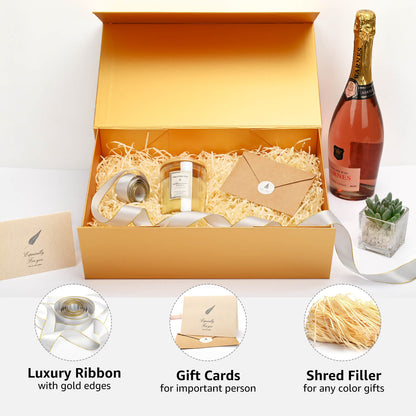 LIFELUM Gold Gift Box 13.8in