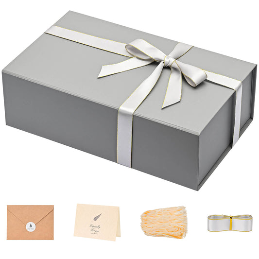 LIFELUM Grey Gift Box 13.8in