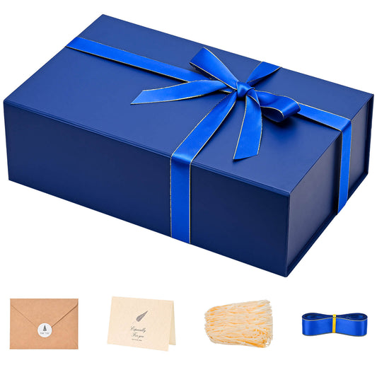 LIFELUM Navy Blue Gift Box 13.8in