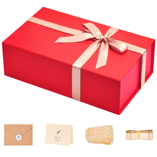 LIFELUM Red Gift Box 13.8in