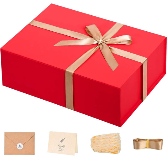 LIFELUM Red Gift Box 13in